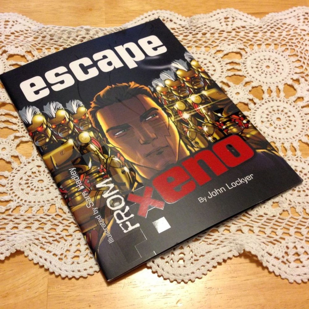 Book Sale! 3 for $10! Science Fiction, Escape from Xeno, Red Level
